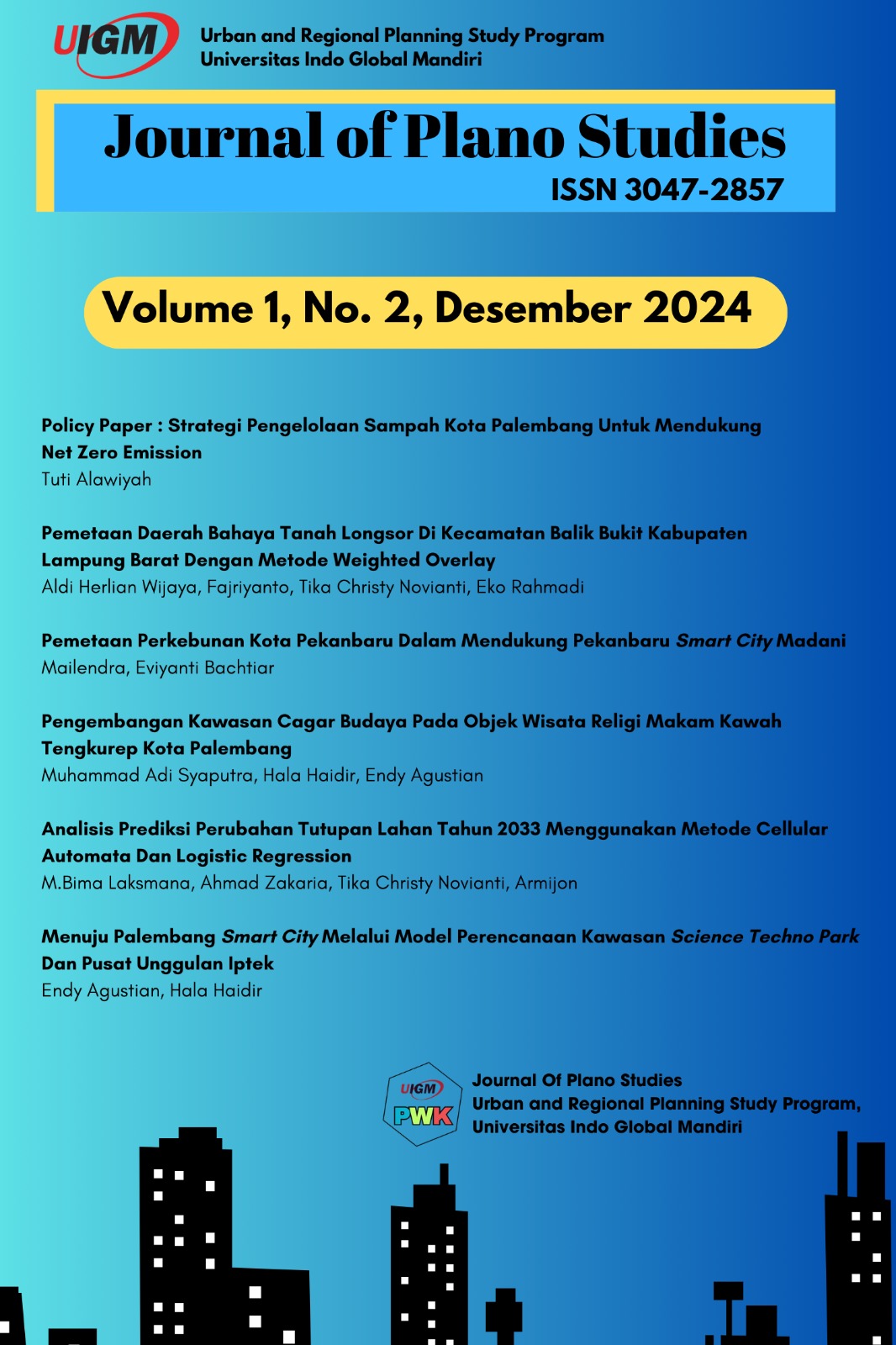 					View Vol. 1 No. 2 (2024)
				